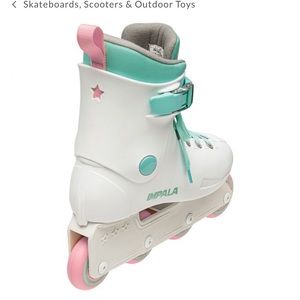 IMPALA LIGHT SPEED IN-LINE SKATE IN WHITE brand new never used